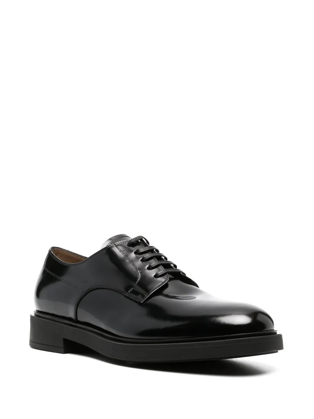 Gianvito Rossi polished-finish oxford shoes