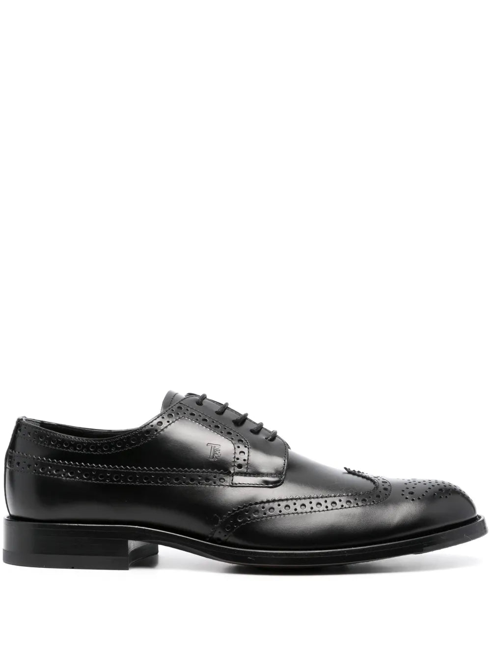 Tod's polished-finish lace-up brogues