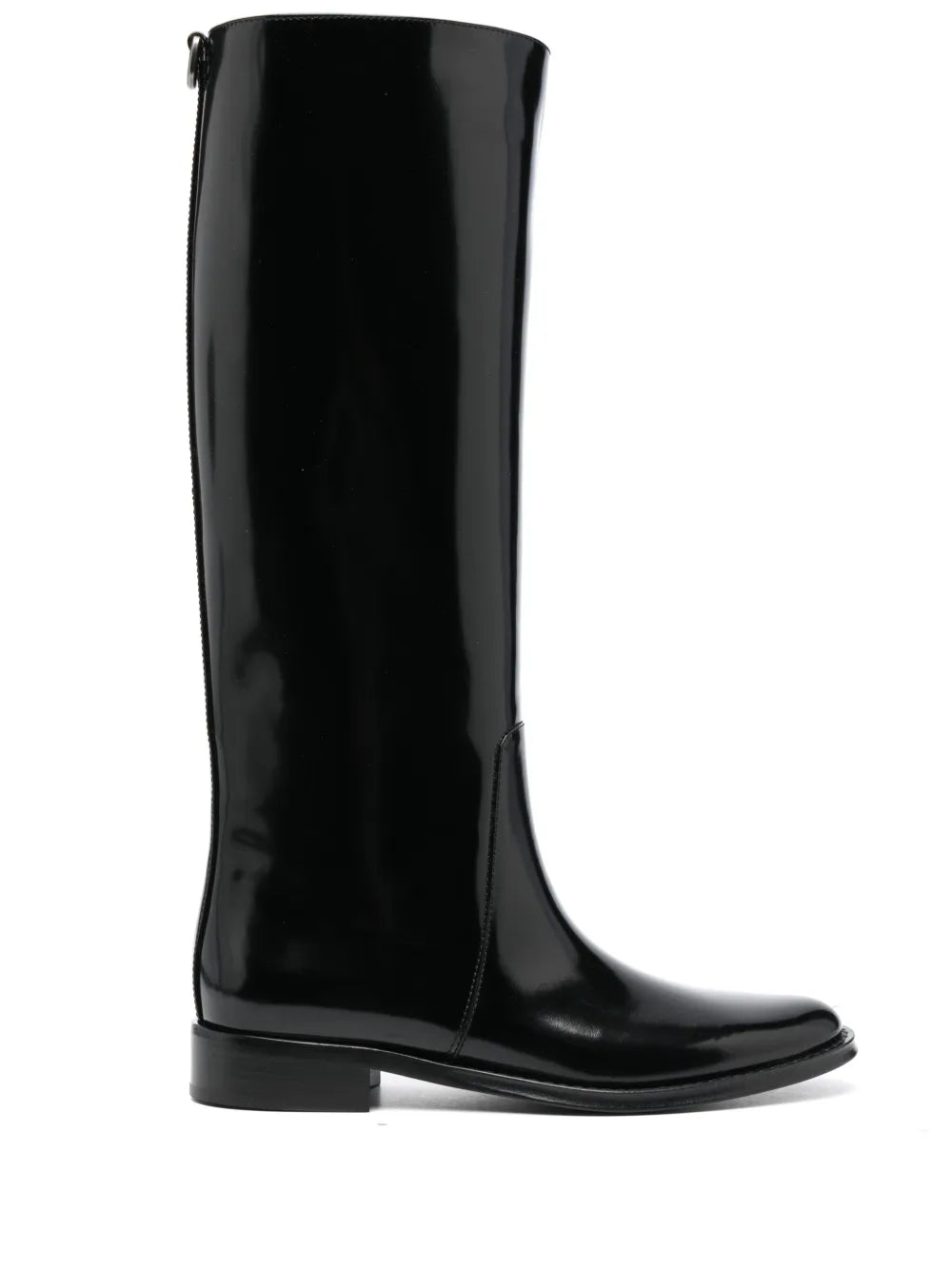Saint Laurent Hunt 25mm leather boots