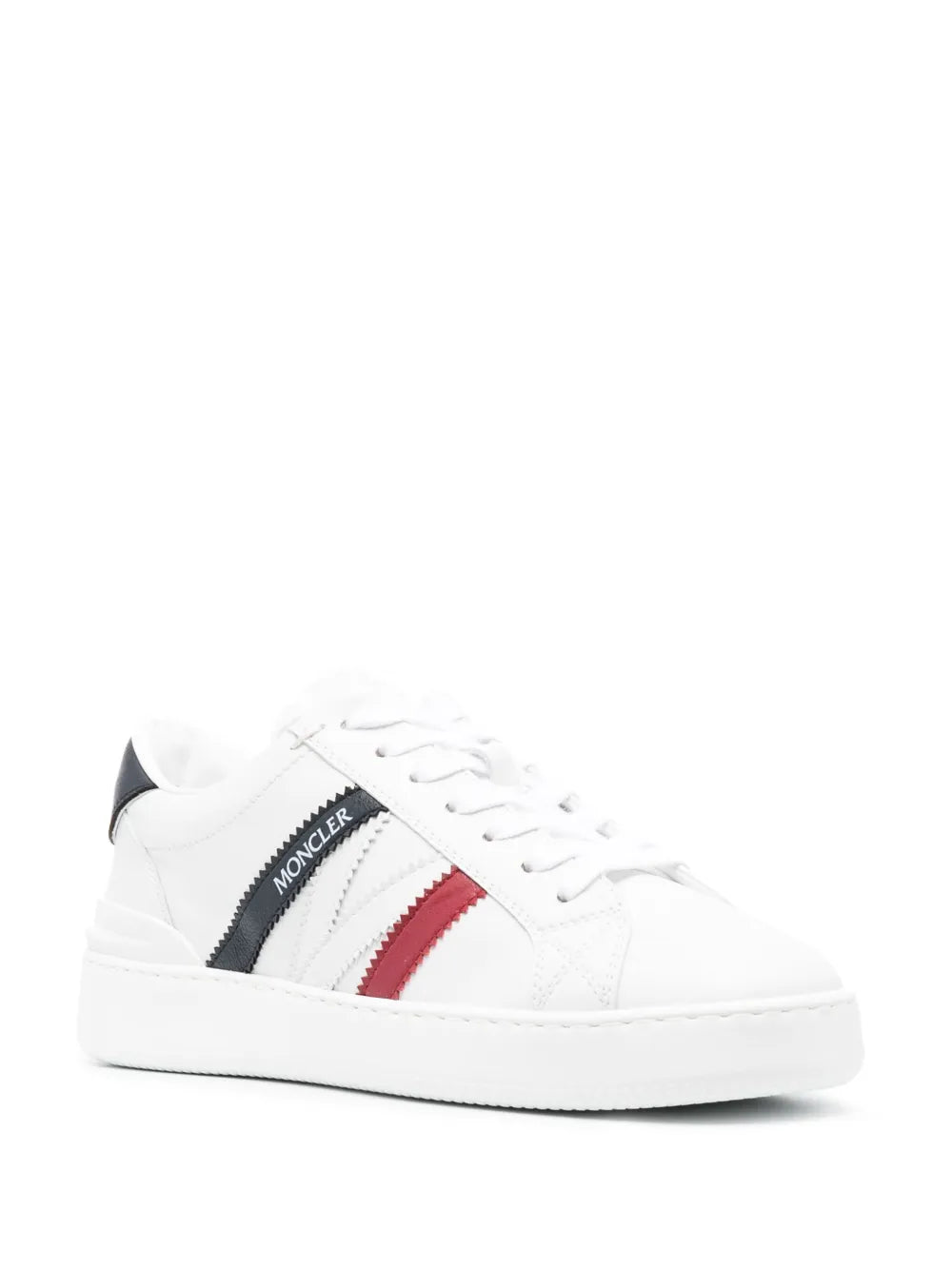 Moncler Monaco M faux-leather sneakers
