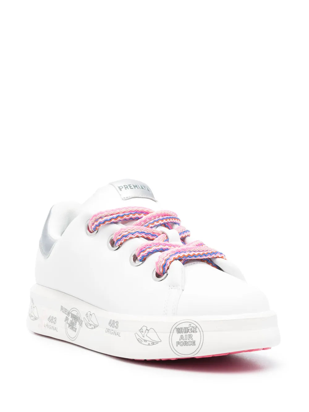 Premiata Belle leather sneakers