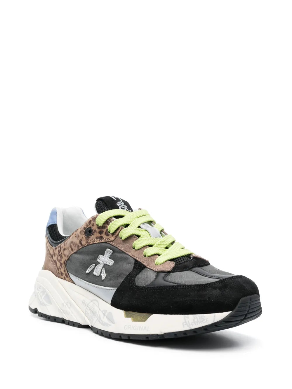 Premiata Mase logo-patch sneakers