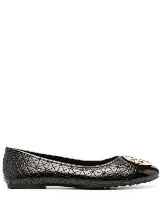 Tory Burch Claire quilted ballerina shoes