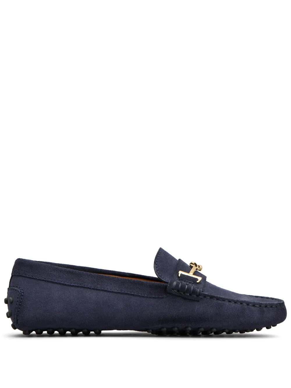 Tod's Gommino embellished suede loafers