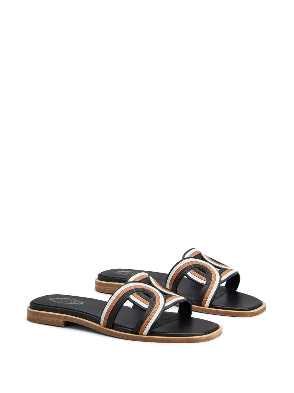 Tod's Kate leather slides