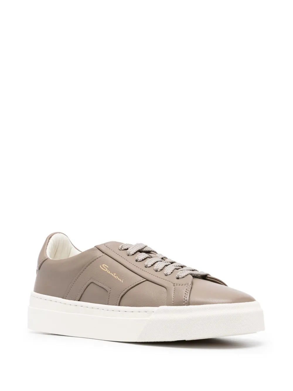 Santoni Gloria leather sneakers