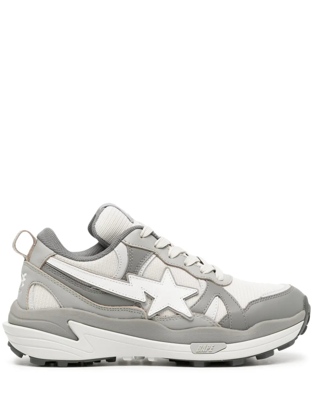 A BATHING APE® chunky-sole lace-up sneakers
