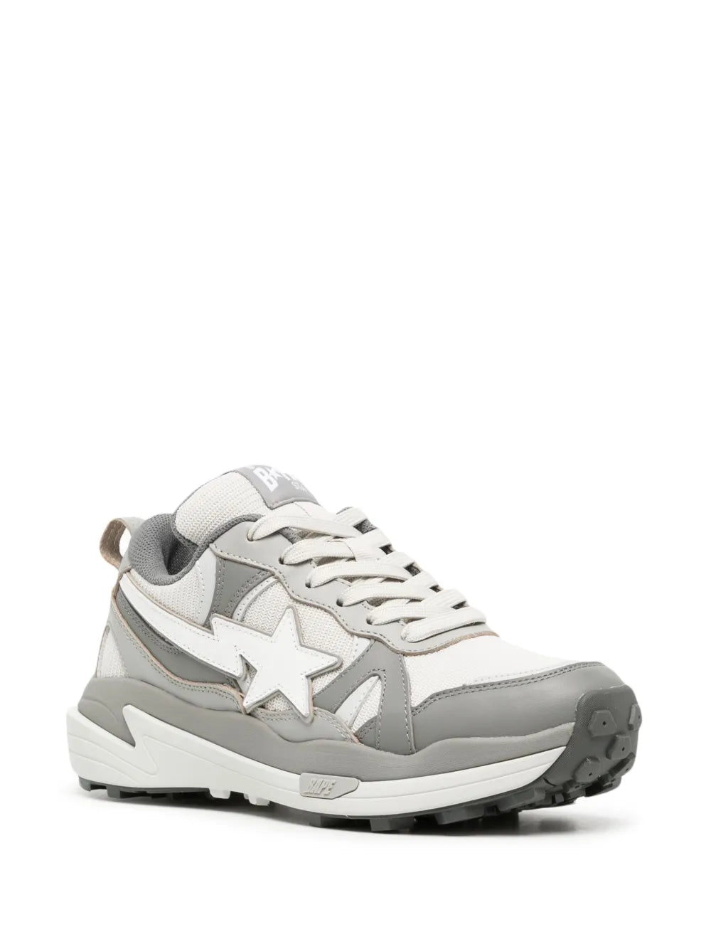A BATHING APE® chunky-sole lace-up sneakers