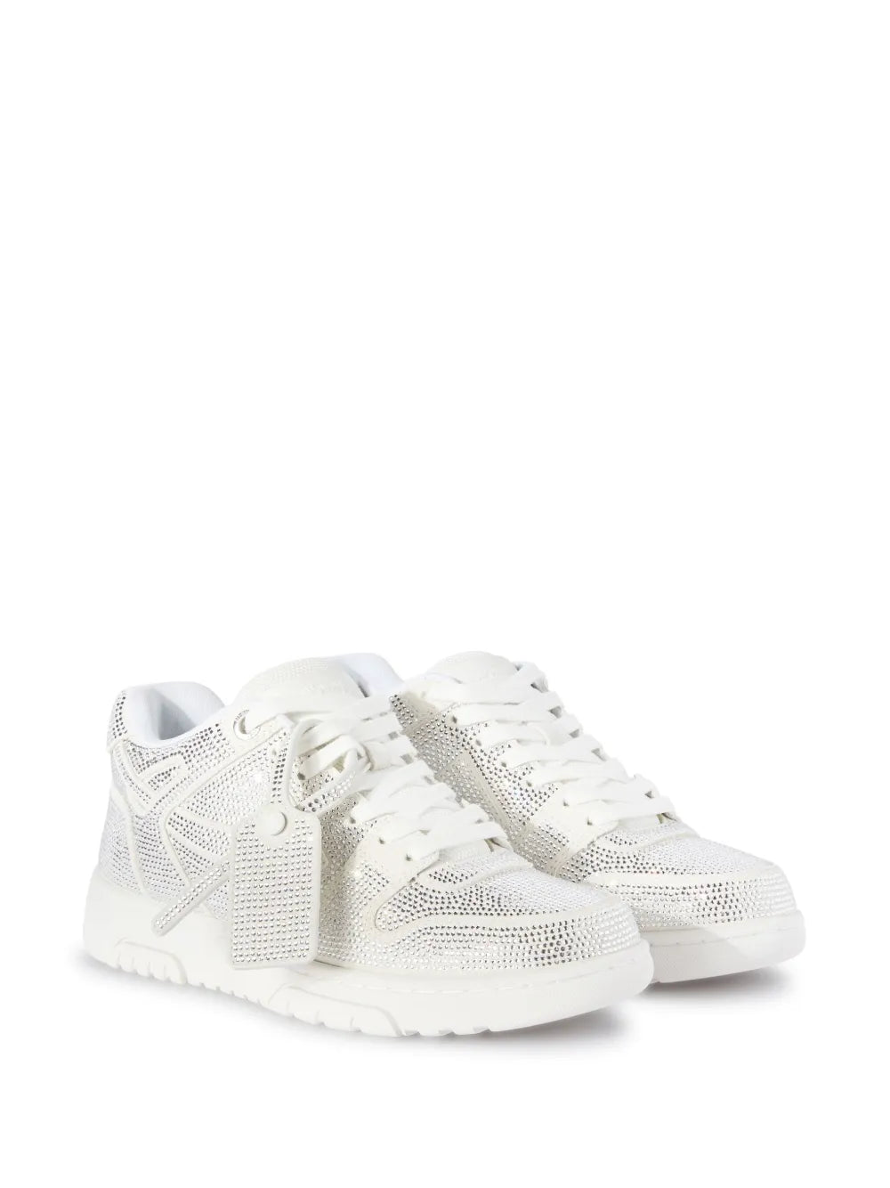 Off-White Out of Office rhinestone sneakers