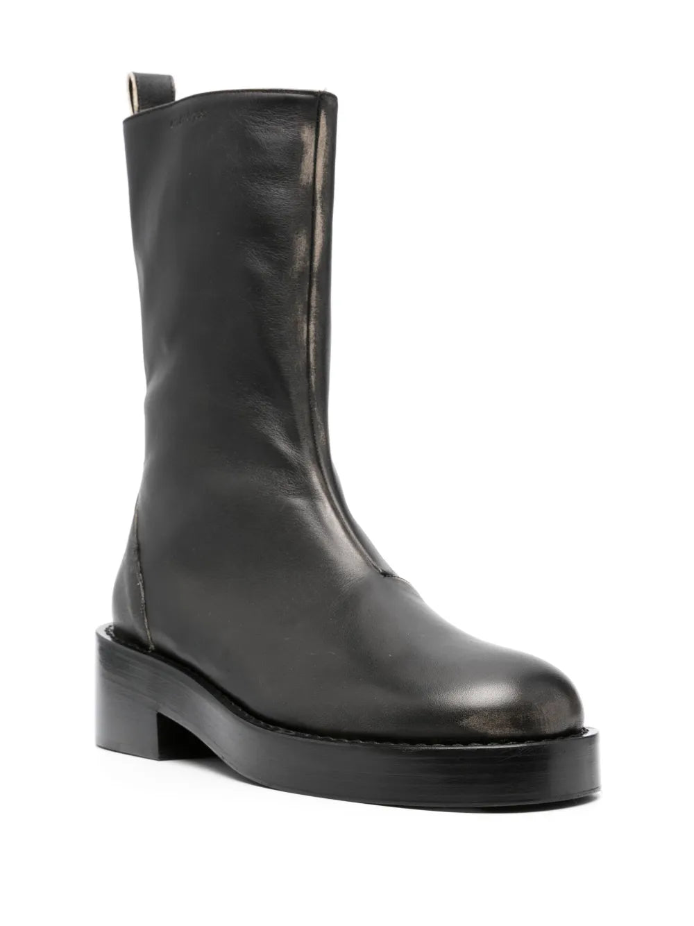 Courrèges 55mm leather ankle boots