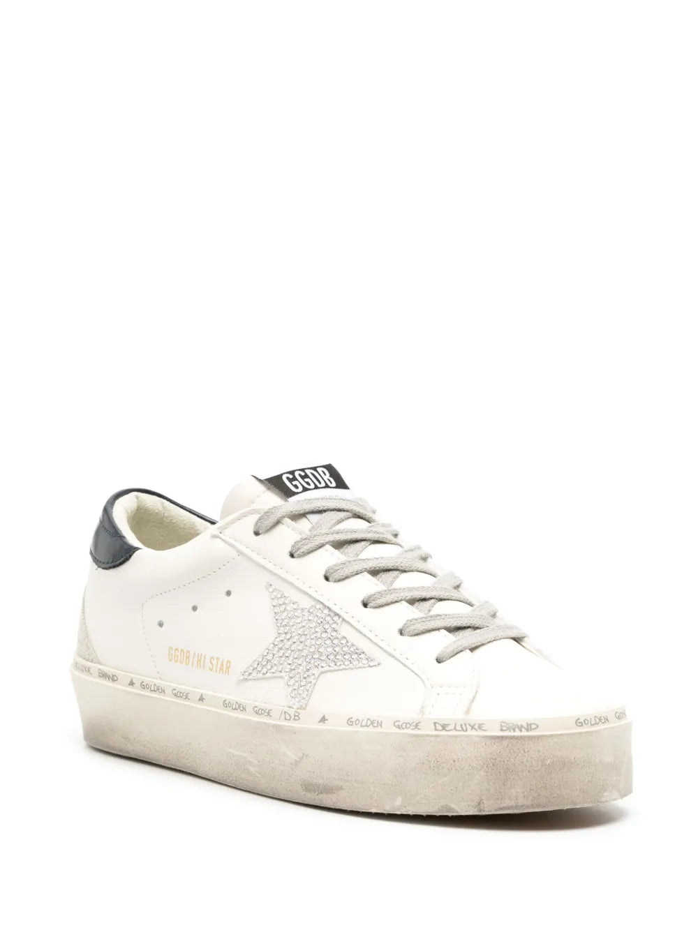 Golden Goose Hi Star leather sneakers