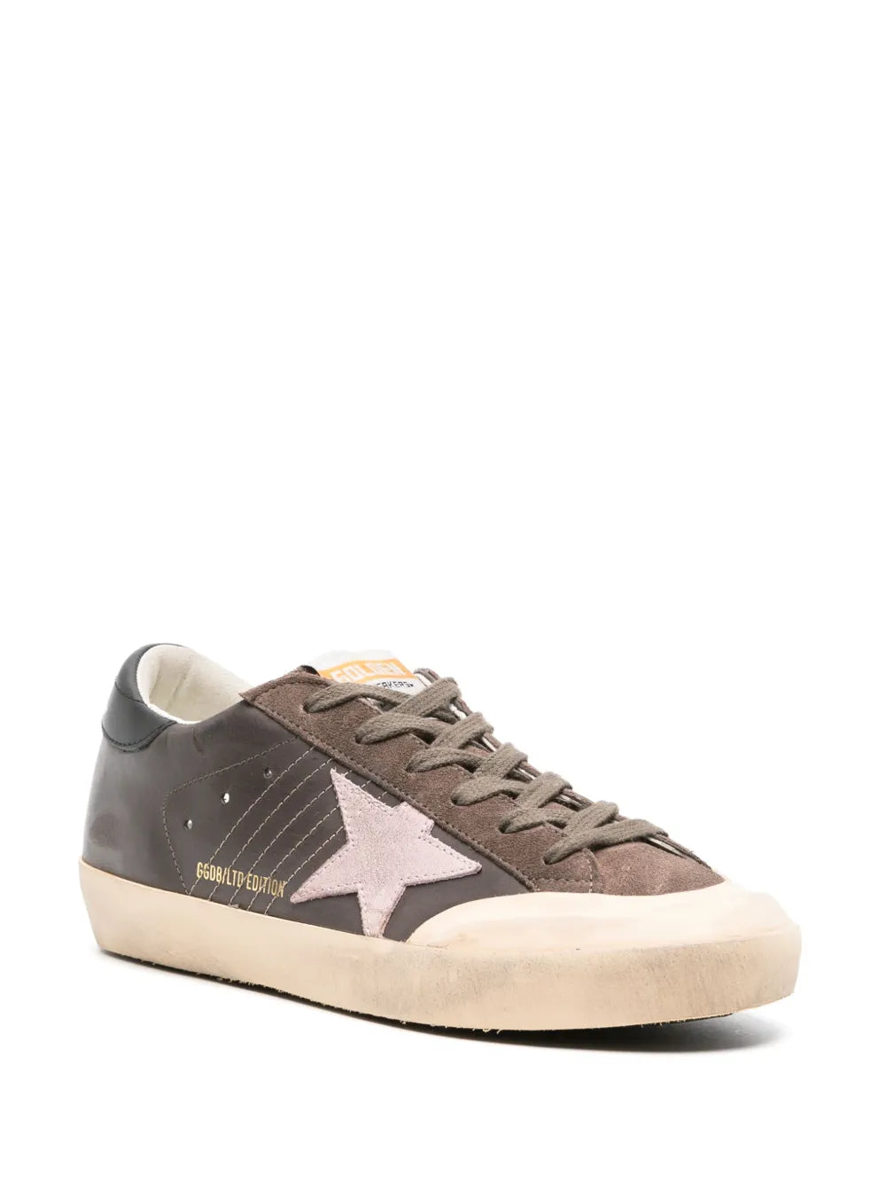 Golden Goose Superstar panelled sneakers