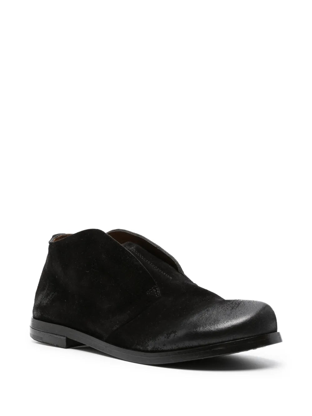 Marsèll round-toe suede loafers