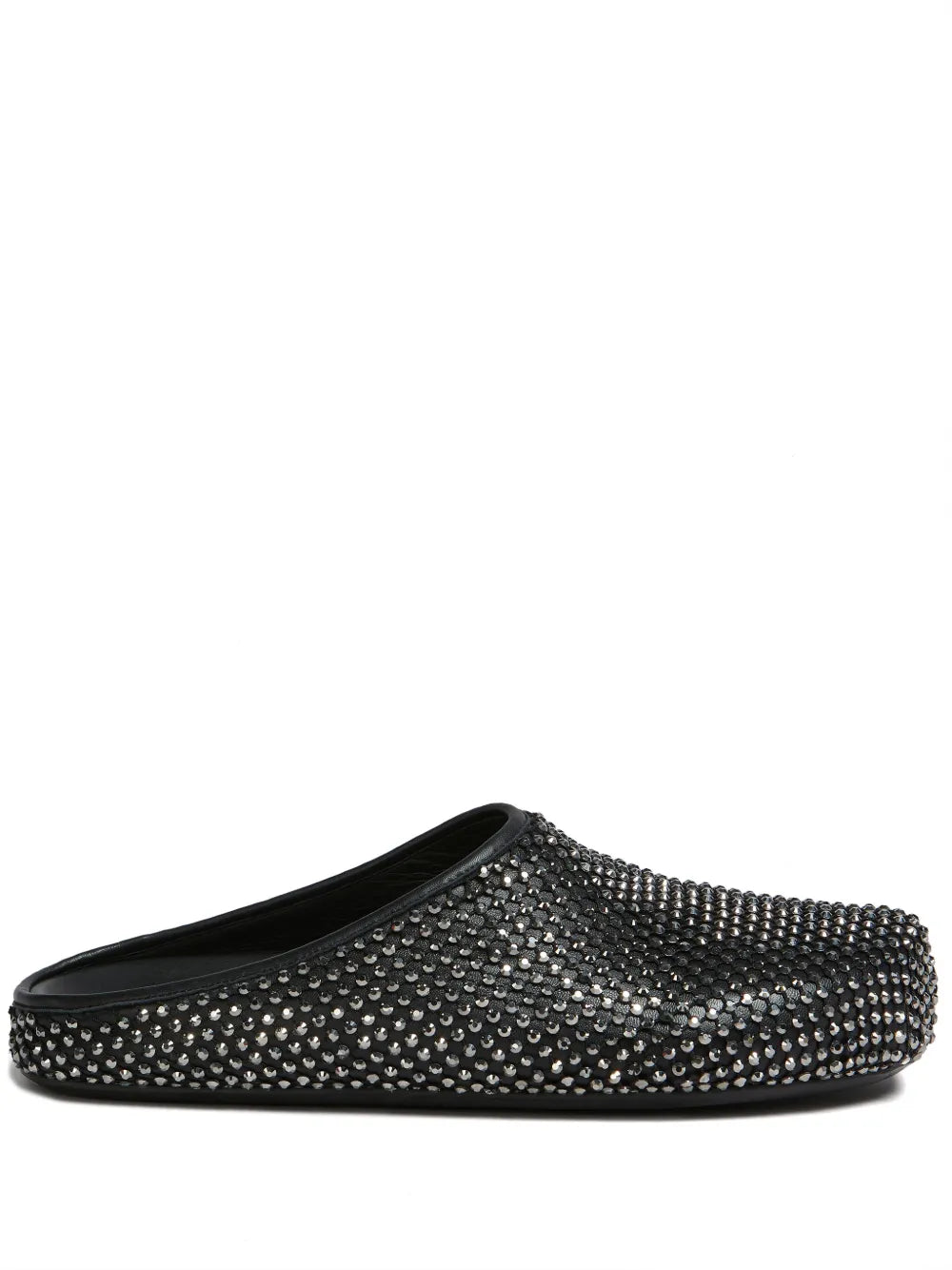 Marni crystal-embellished leather sandals