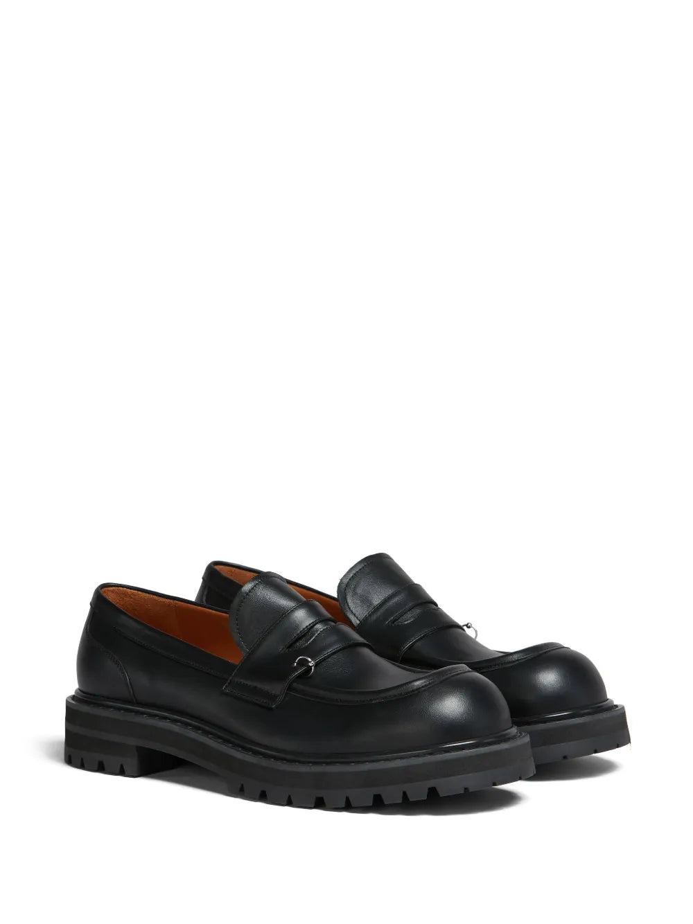 Marni penny-slot leather loafers
