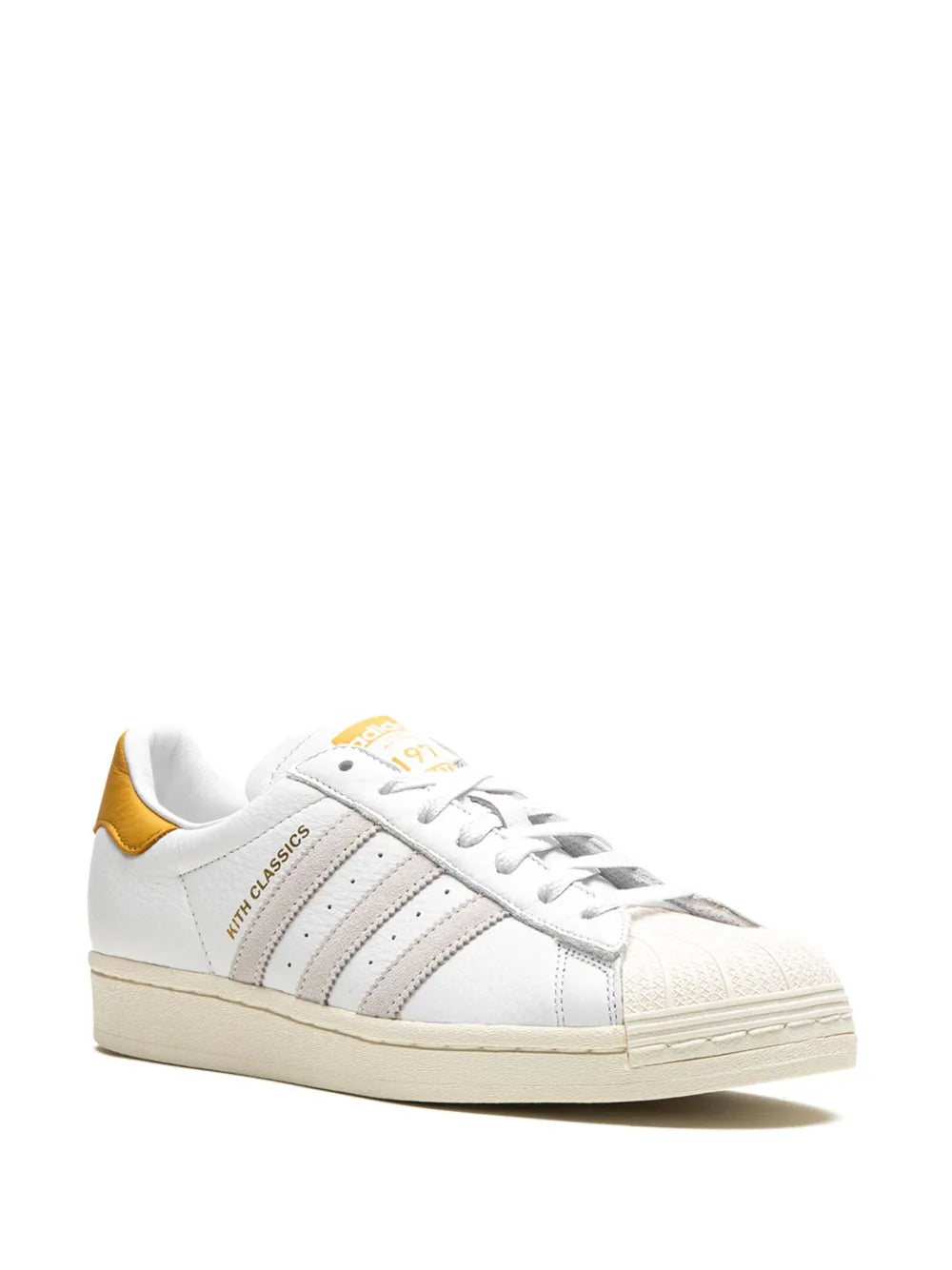 adidas Superstar "Kith Classics - White Mango" sneakers