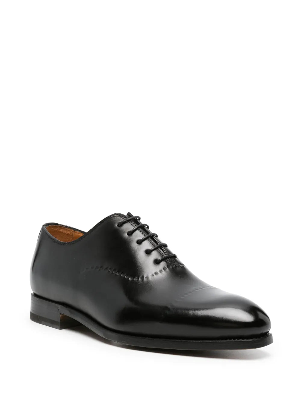 Bontoni lace-up leather oxford shoes