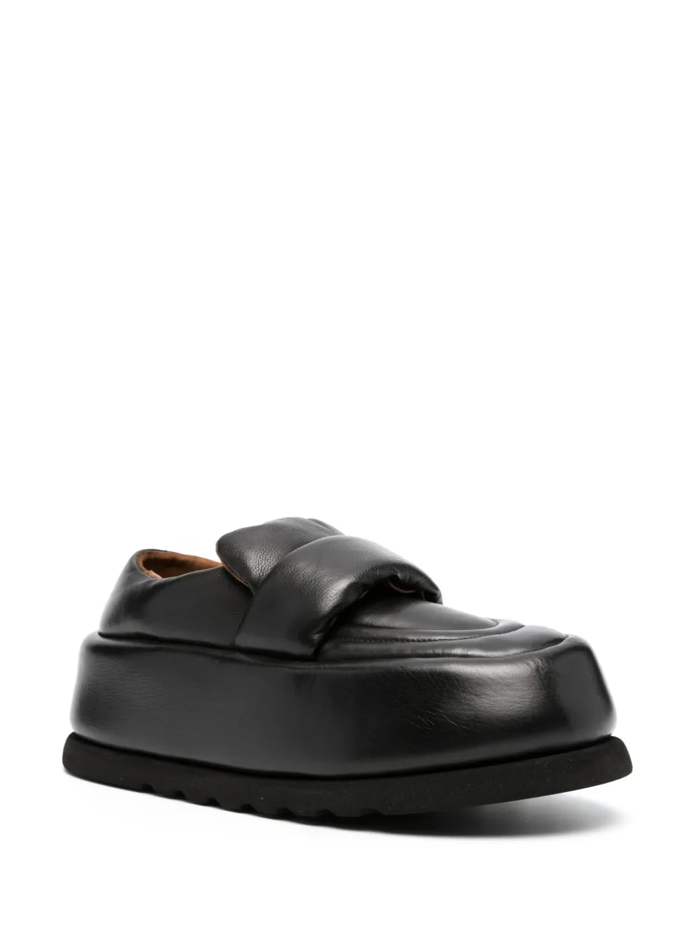Marsèll 40mm leather platform loafers
