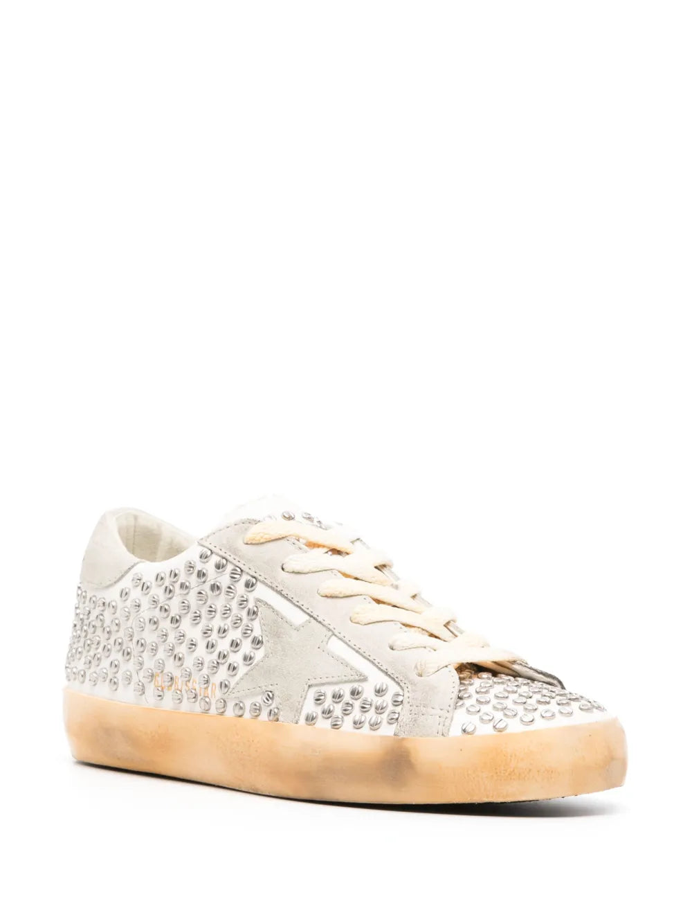 Golden Goose Super Star crystal-embellished sneakers