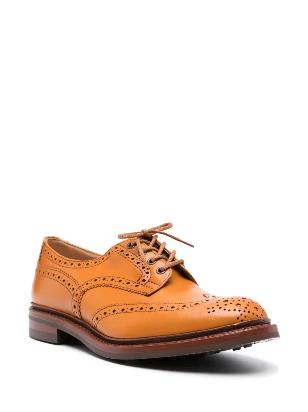 Tricker's Bourton Antique 40mm perforated brogues