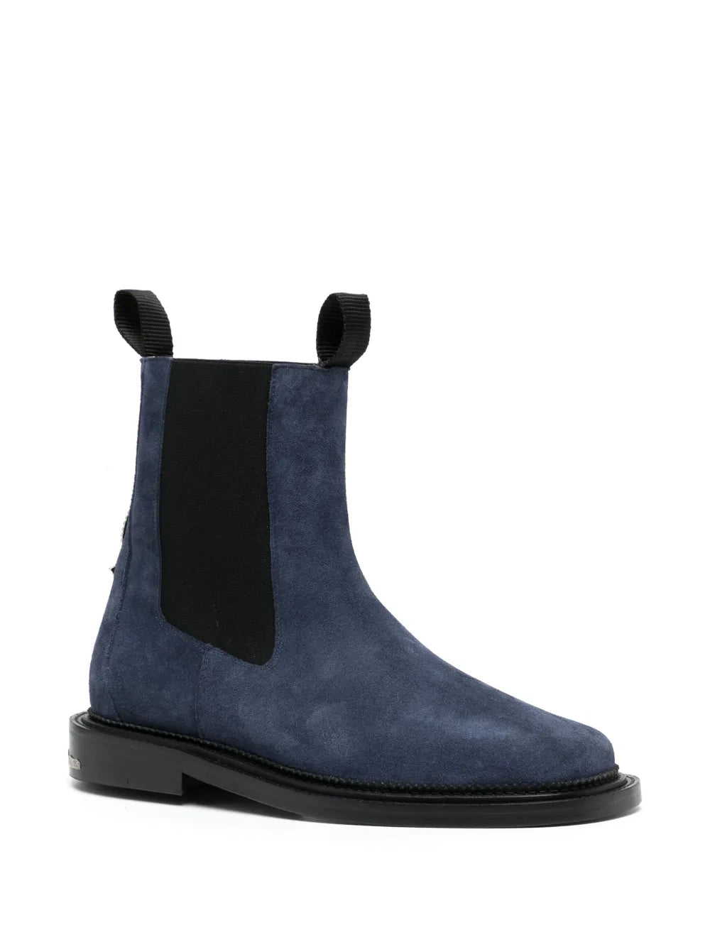 Toga Virilis stud-embellished suede ankle boots