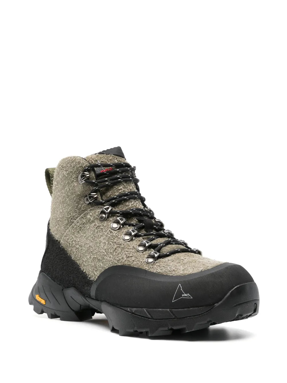 ROA Andreas leather high-top sneakers
