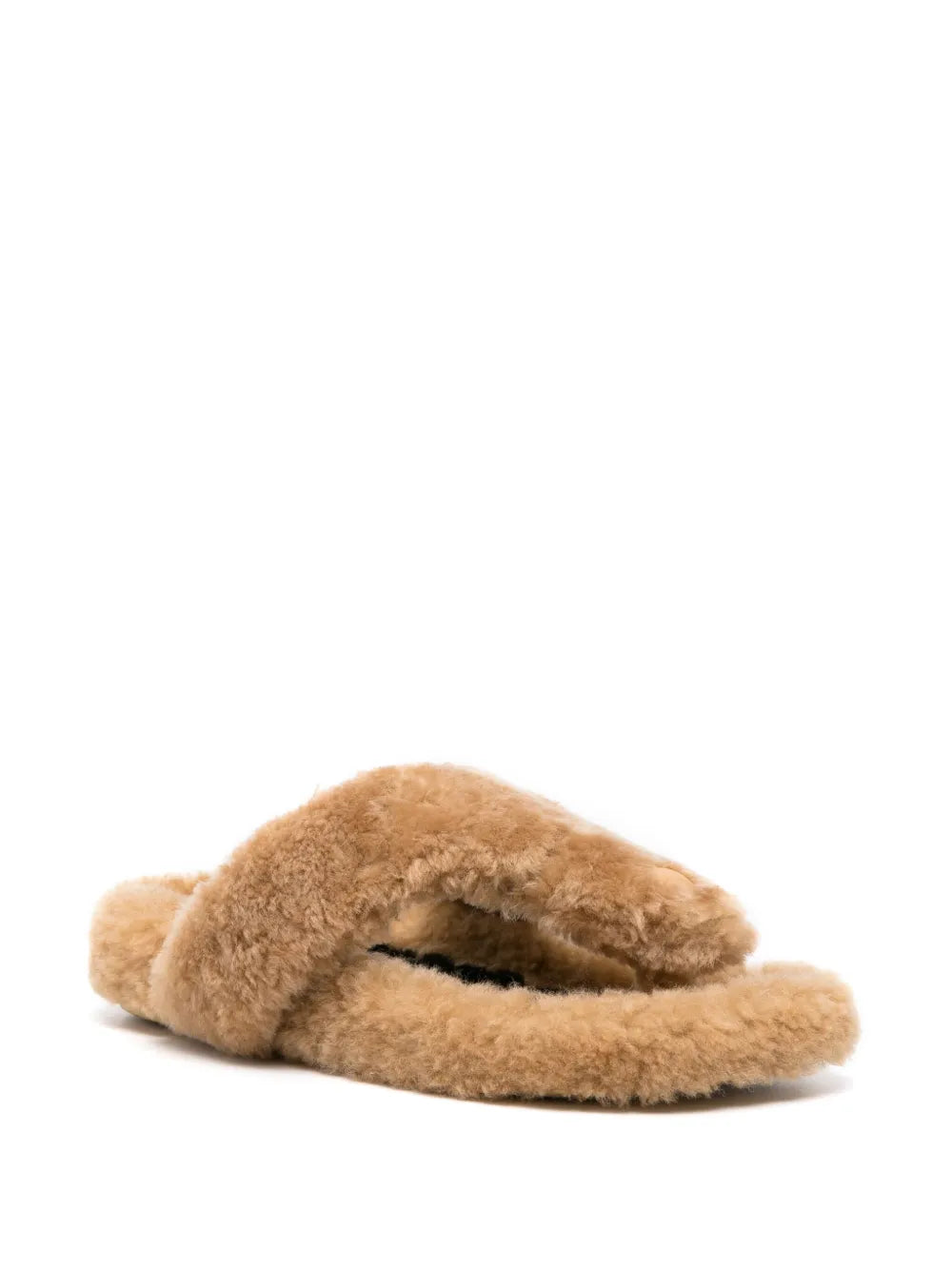 LOEWE Ease Toe post shearling sandals