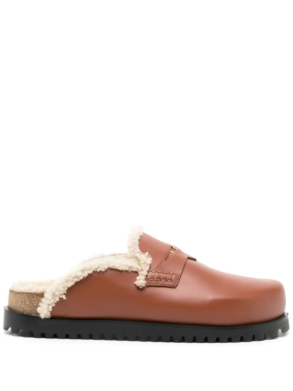 Versace Medusa leather mules