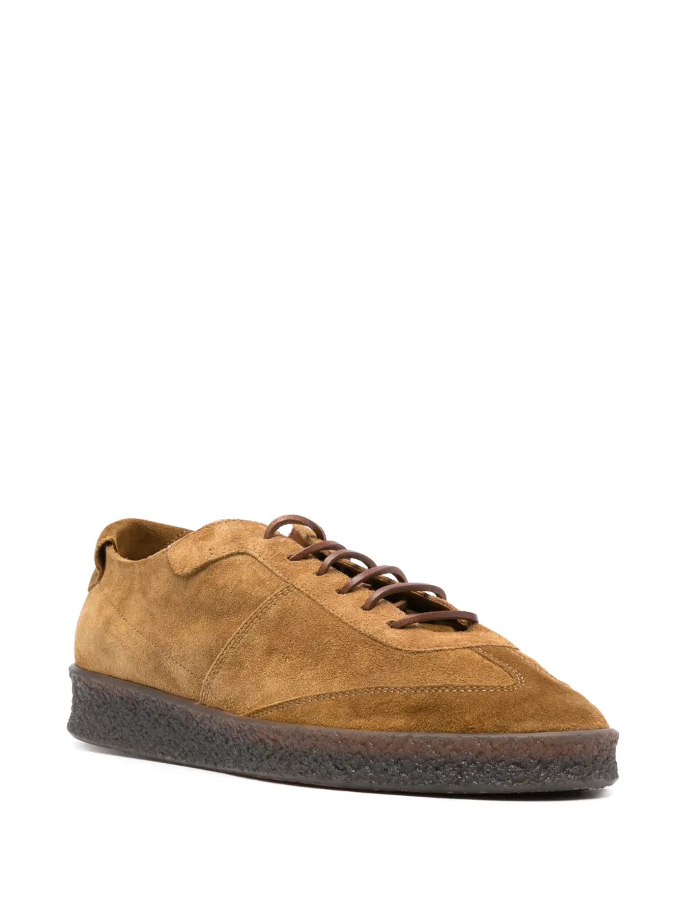 Buttero logo-embossed suede Derby shoes