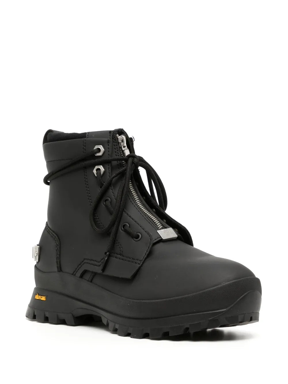 C2h4 Boson leather ankle boots