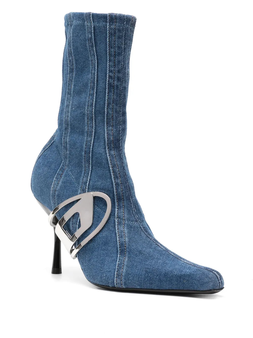 Diesel D-Eclipse Bt C 100mm denim boots