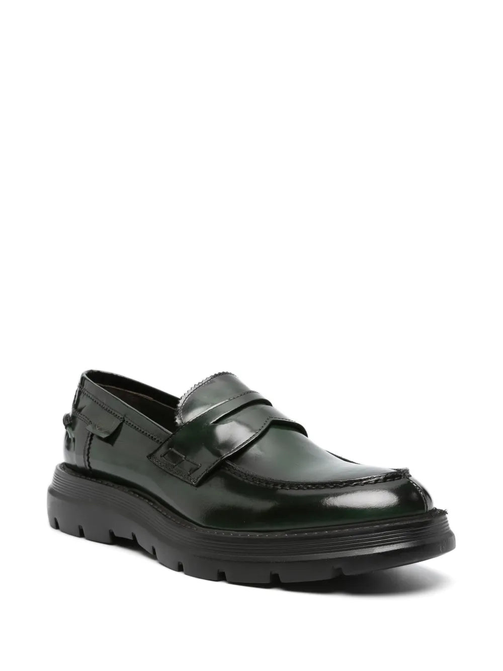 Giuliano Galiano Freddie penny-slot leather loafers