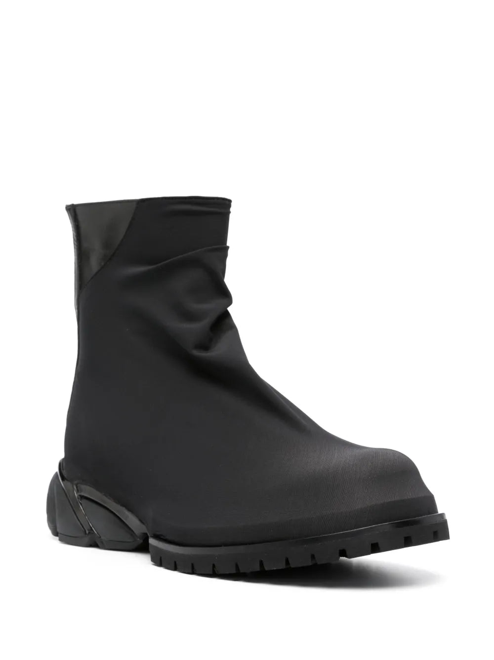 424 panelled zip-up ankle boots