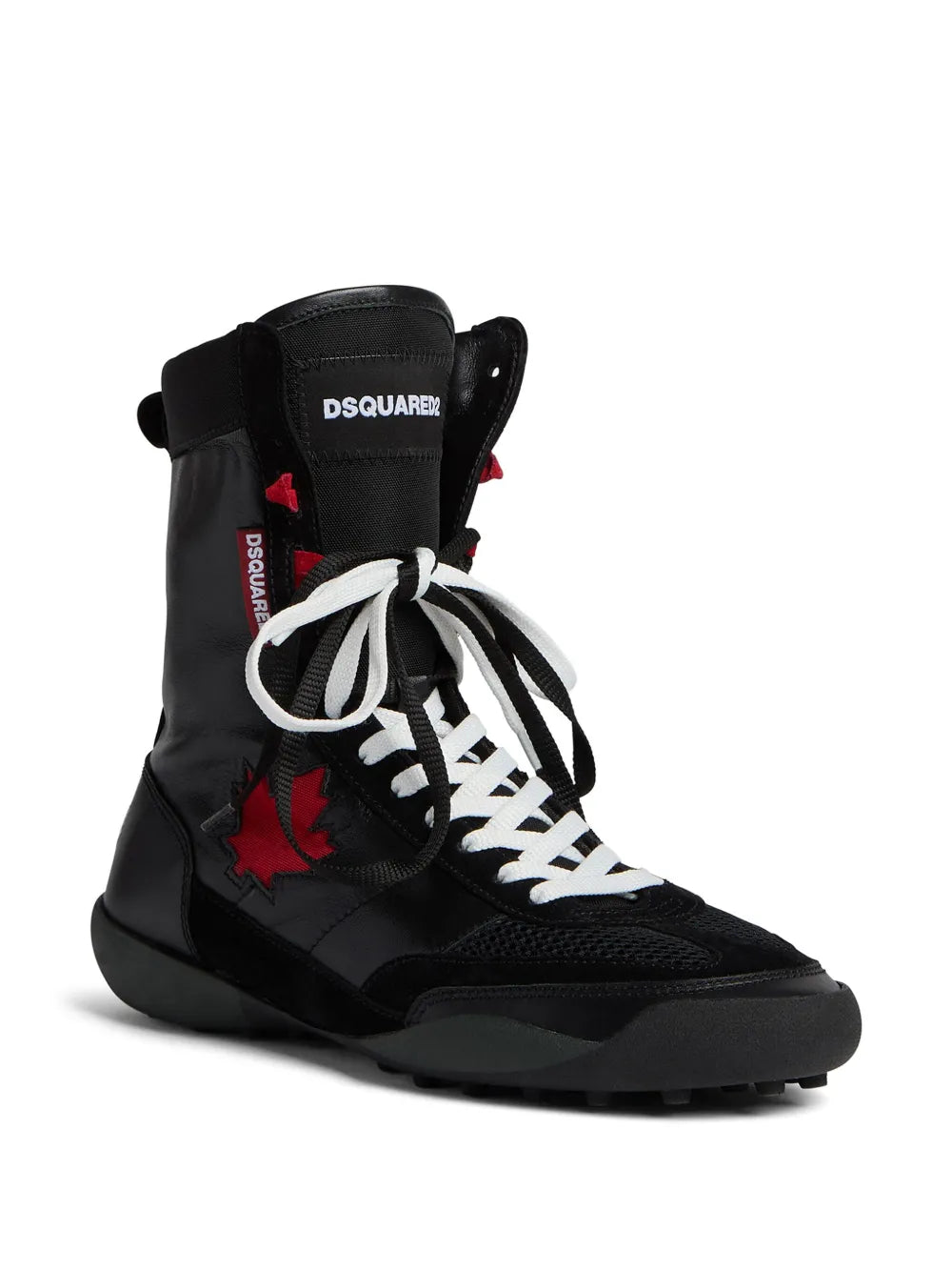 DSQUARED2 maple-leaf lace-up sneakers