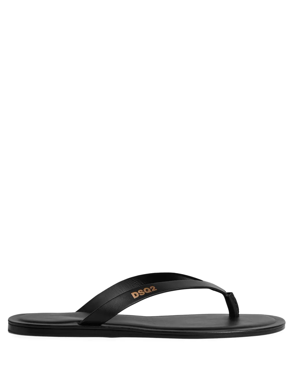 DSQUARED2 leather flip flops