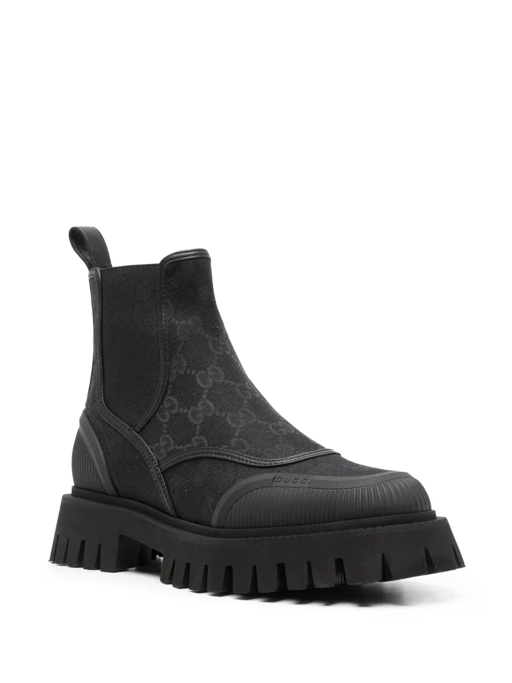 Gucci GG canvas ankle boots