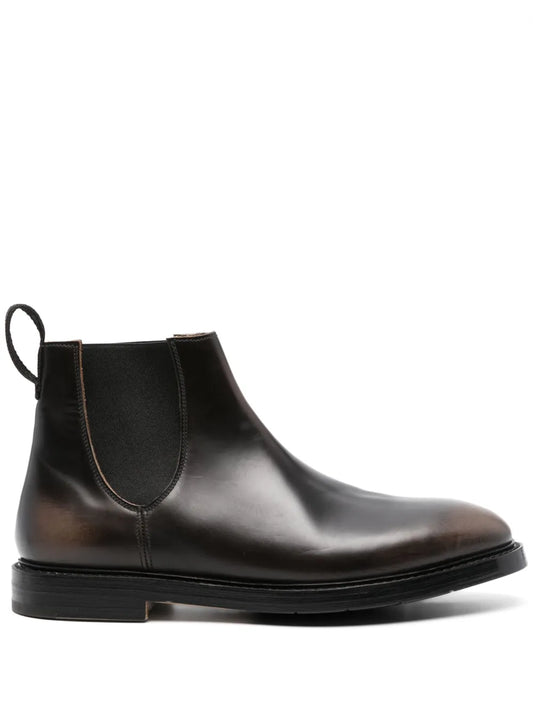 Premiata pull-tab leather Chelsea boots