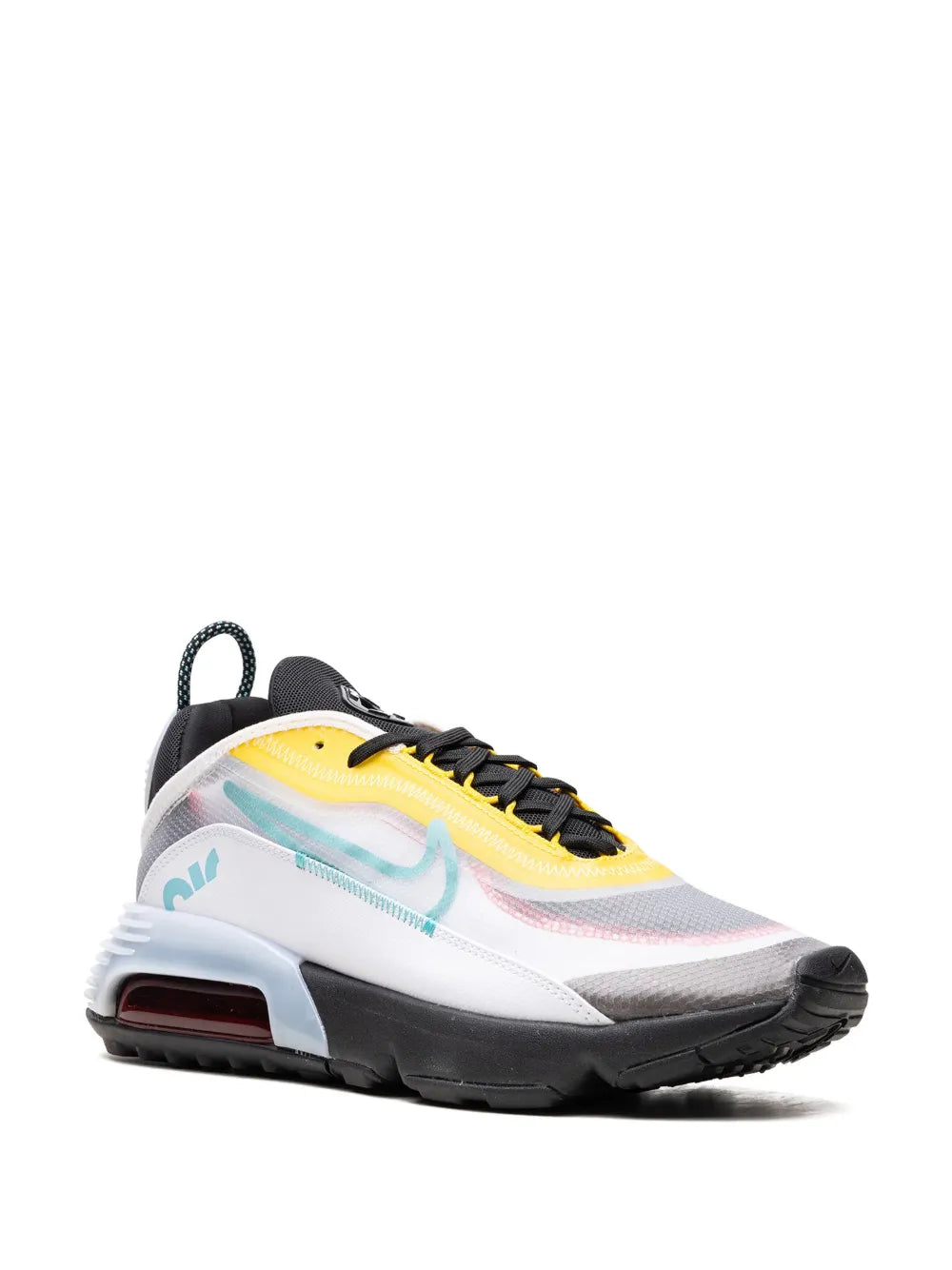 Nike Air Max 2090 "White/Speed Yellow/Bleached Aqua" sneakers