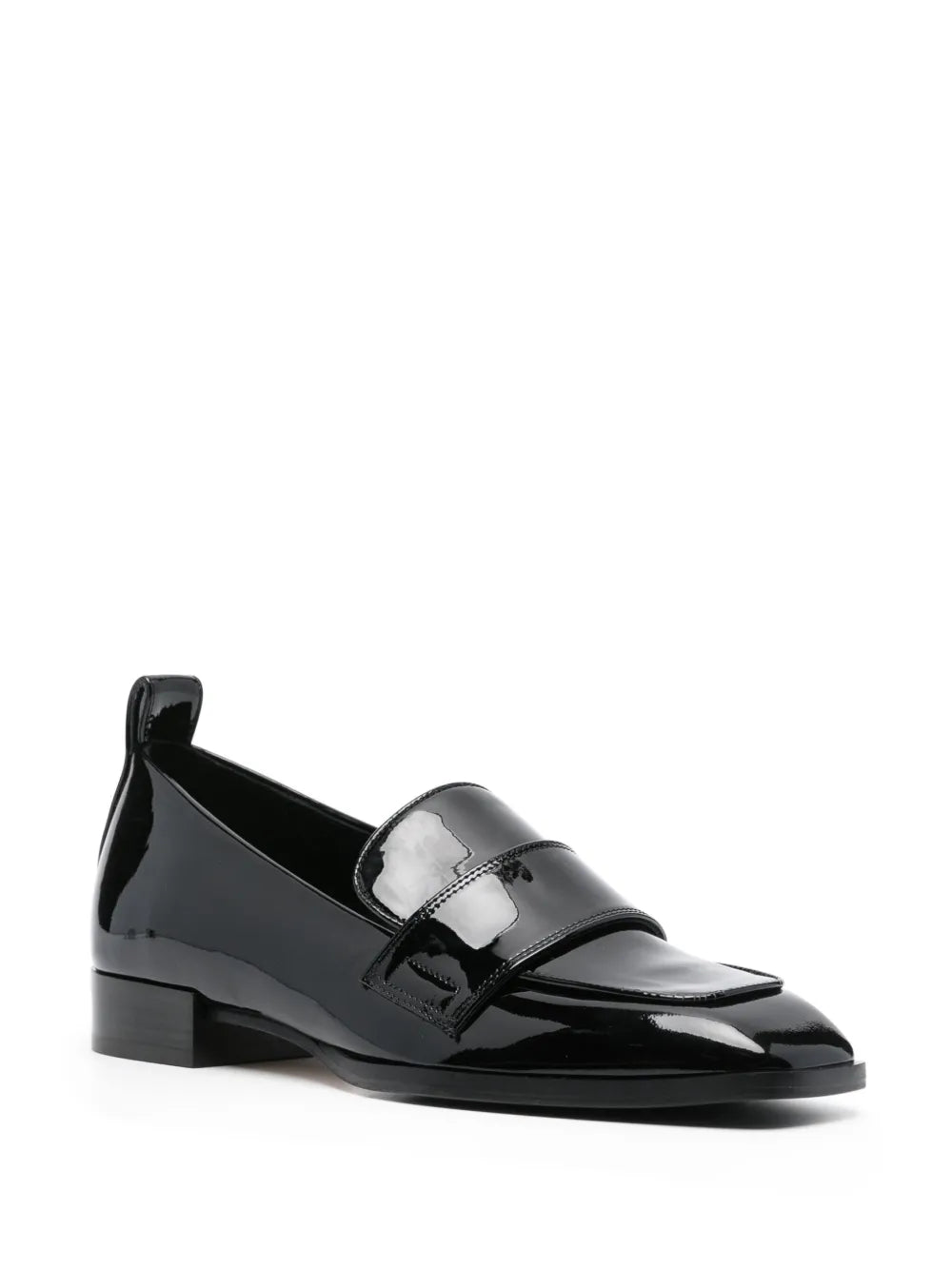 Aeyde Julie 30mm patent leather loafers