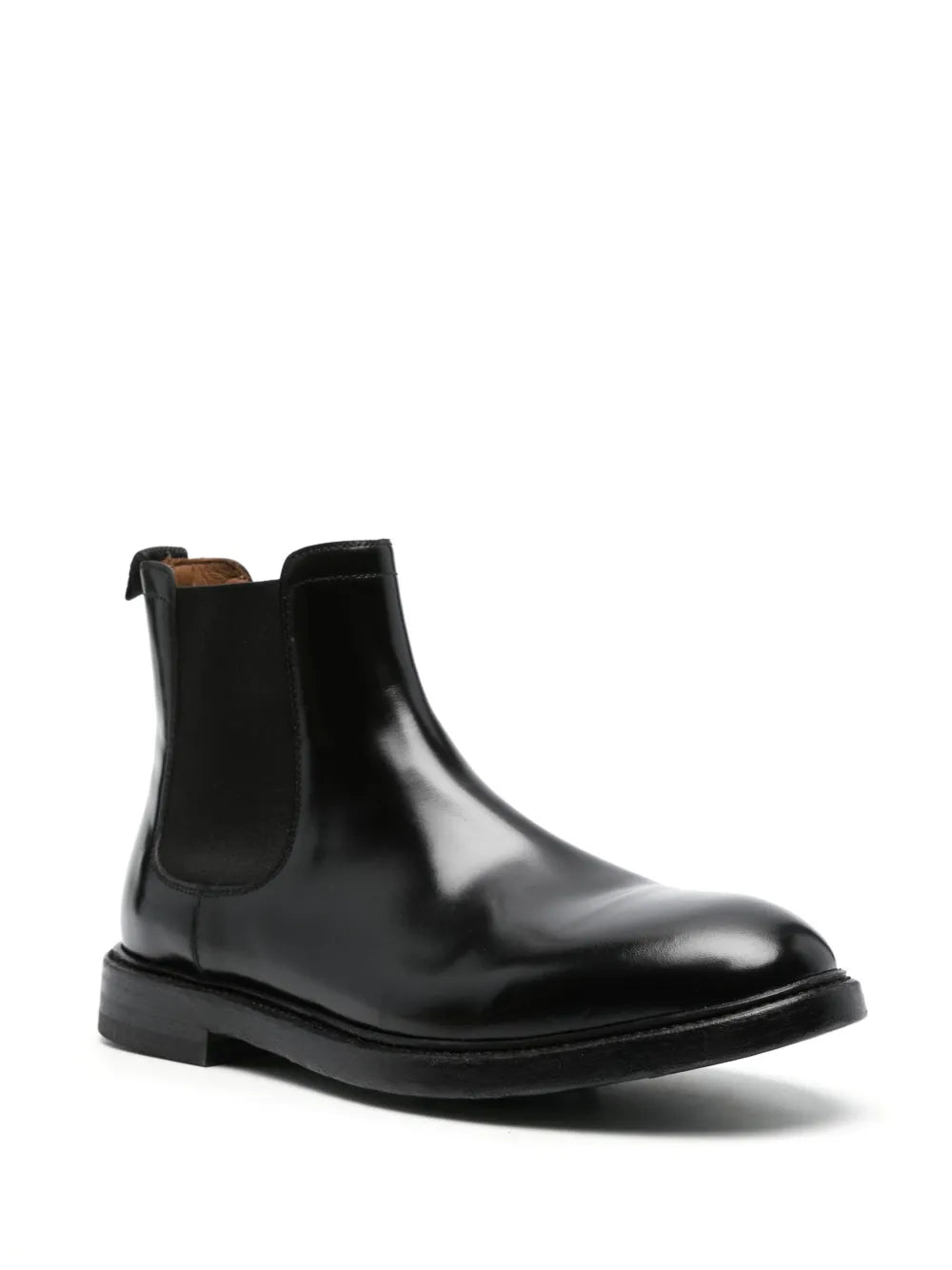 Cenere GB flat leather ankle boots
