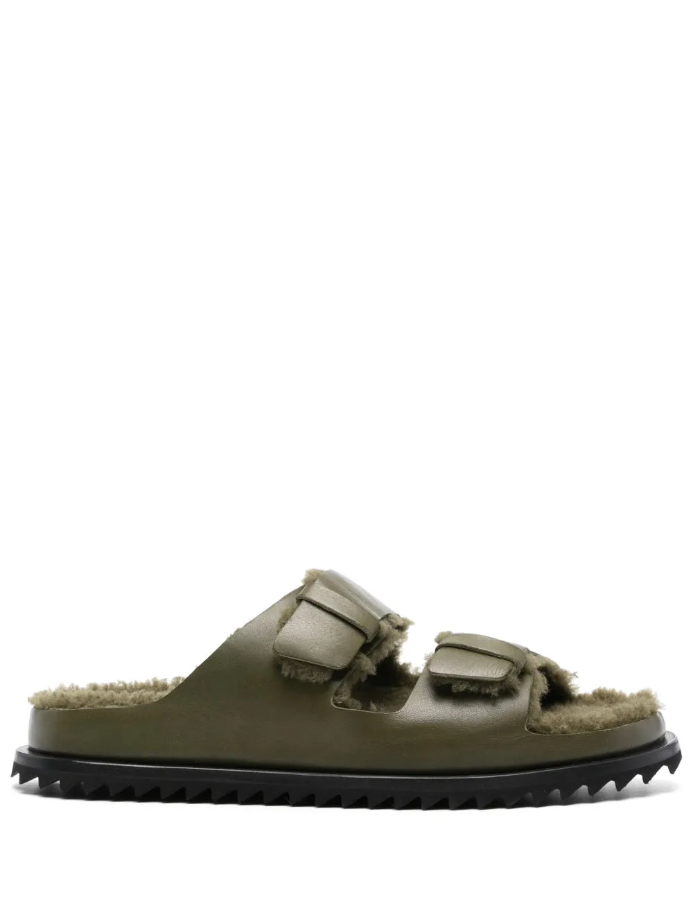 Officine Creative Introspectus 003 shearling slides