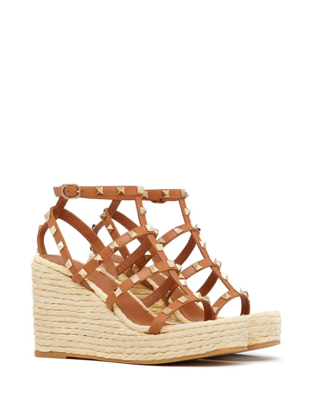 Valentino Garavani Rockstud 95mm wedge espadrilles