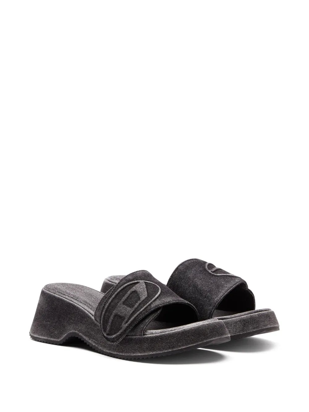 Diesel Sa-Oval D Pf W denim sandals