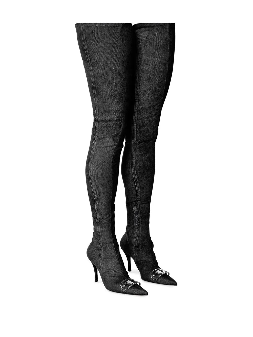 Diesel D-Venus Tbt 90mm denim boots