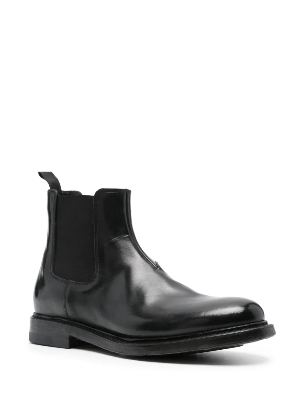 Silvano Sassetti leather Chelsea boots