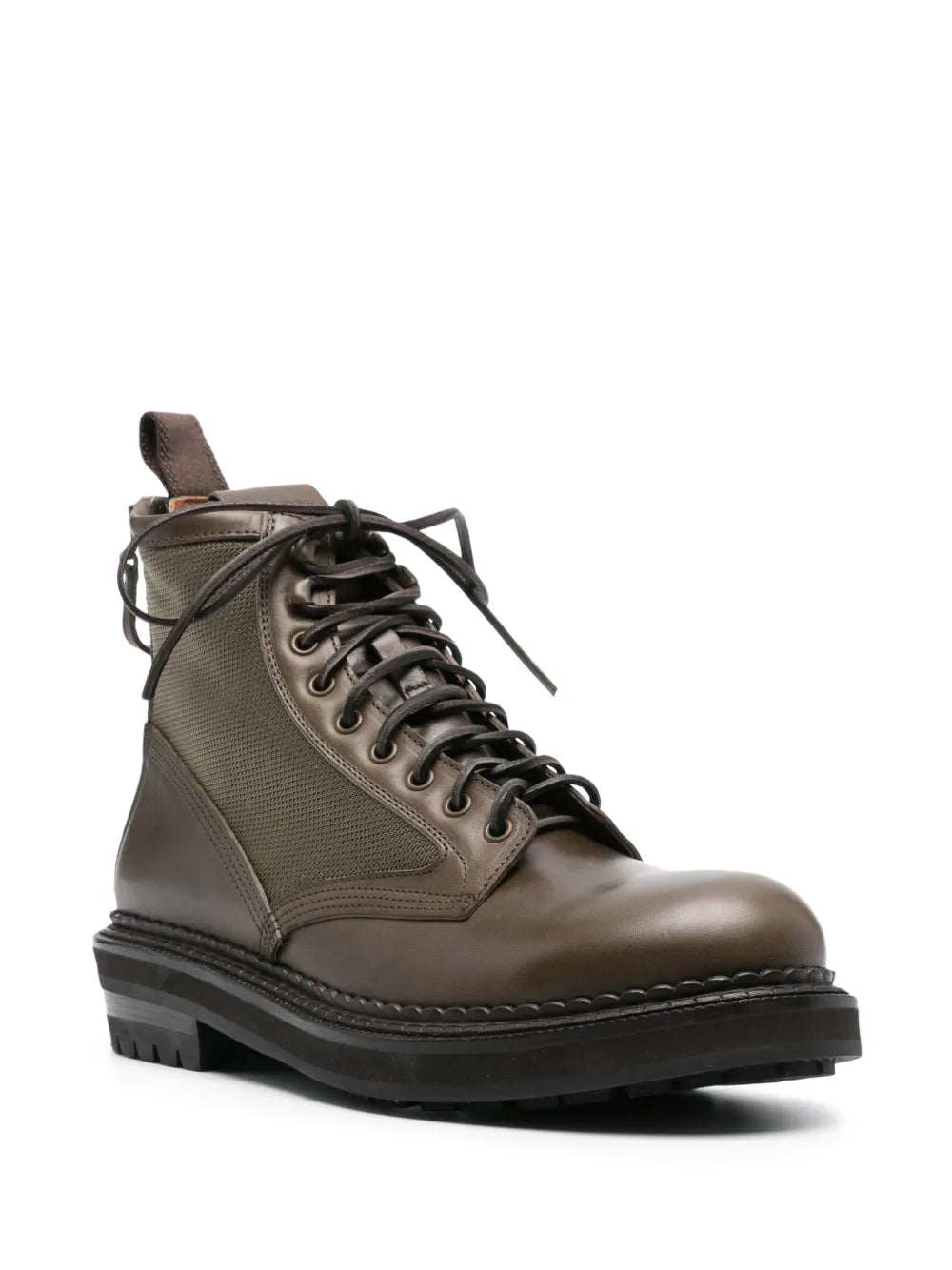 Buttero Cargo panelled ankle boots