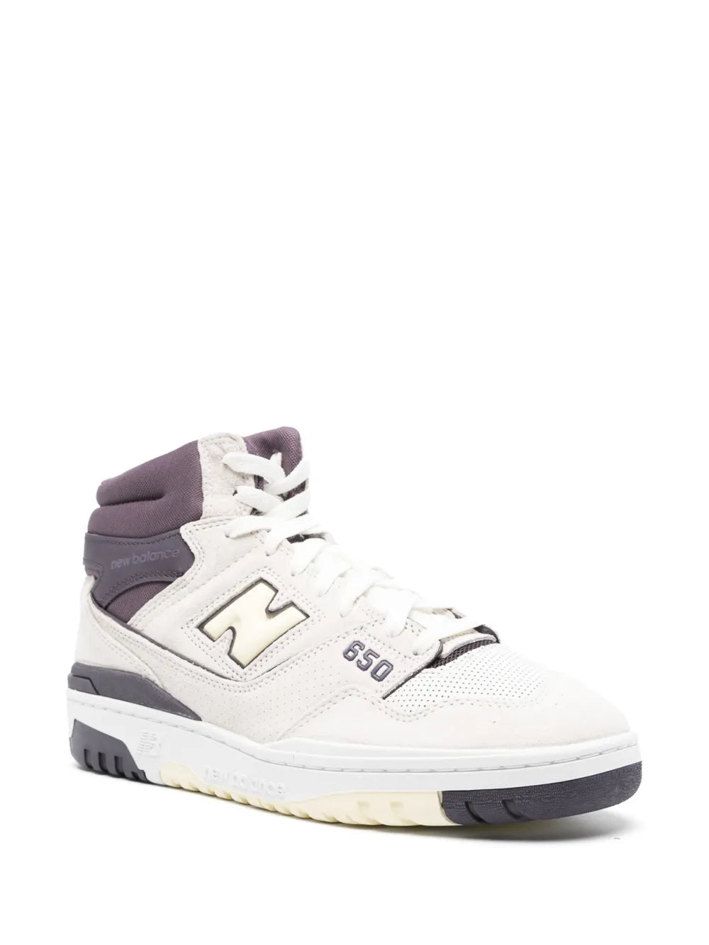 New Balance 650 high-top leather sneakers