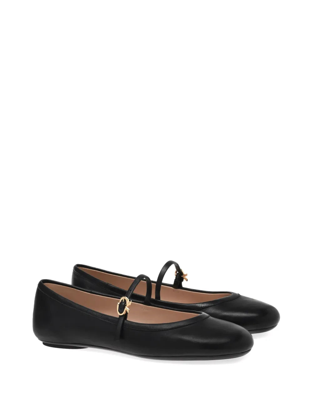 Gianvito Rossi Carla leather ballerina shoes