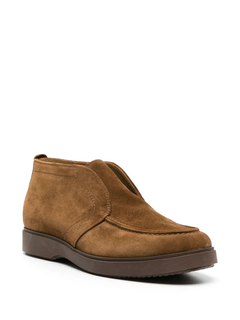 Henderson Baracco almond-toe suede ankle boots