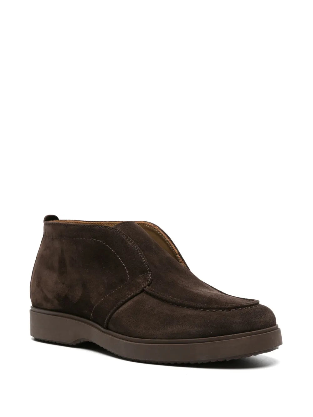 Henderson Baracco almond-toe suede ankle boots